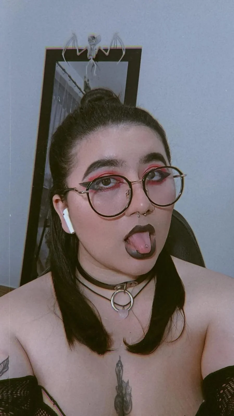 XXX Porn Photo of Nude Nat_chubbygoth 9