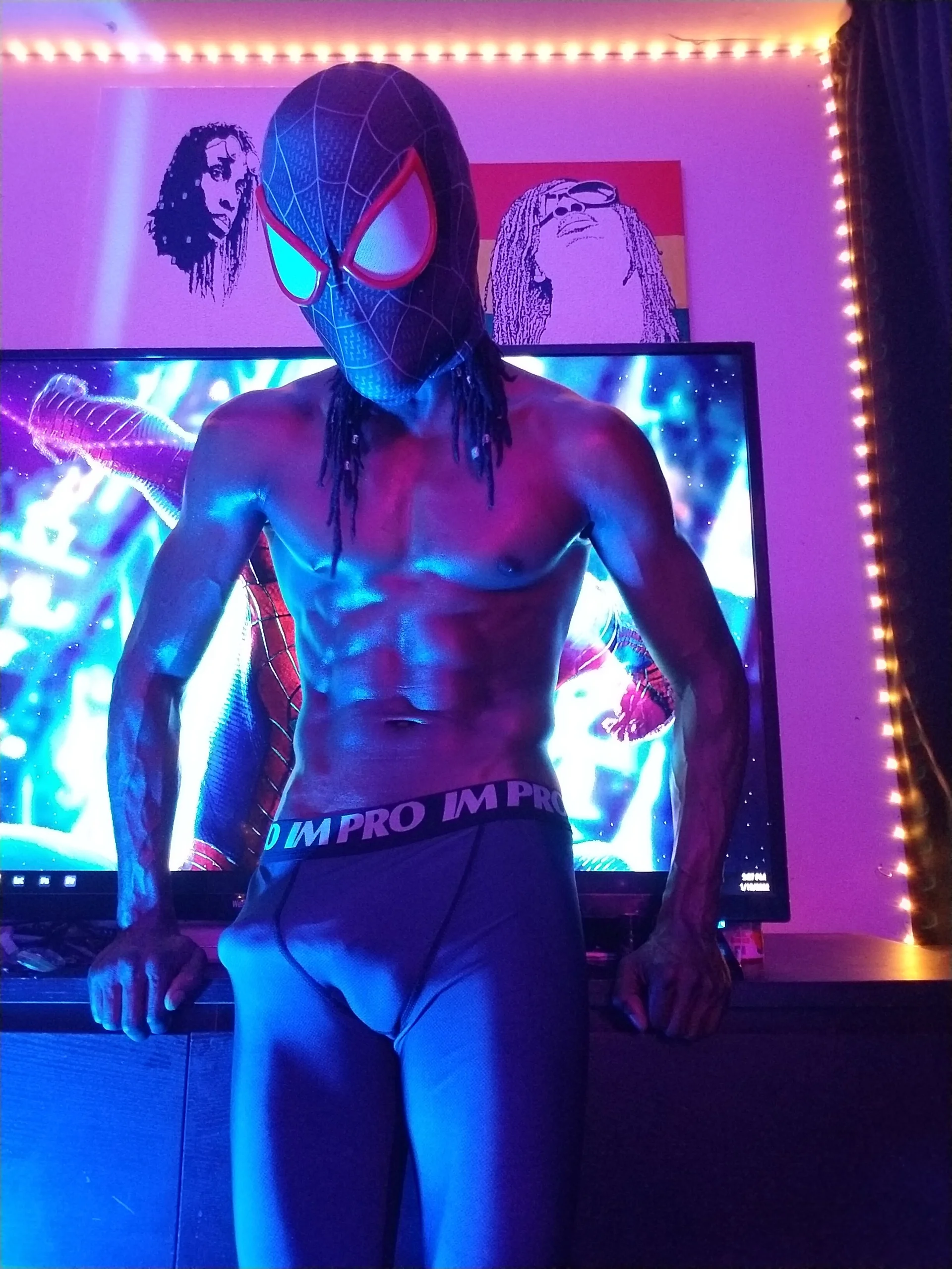 XXX Porn Photo of Nude BlackLewdSpidey 16