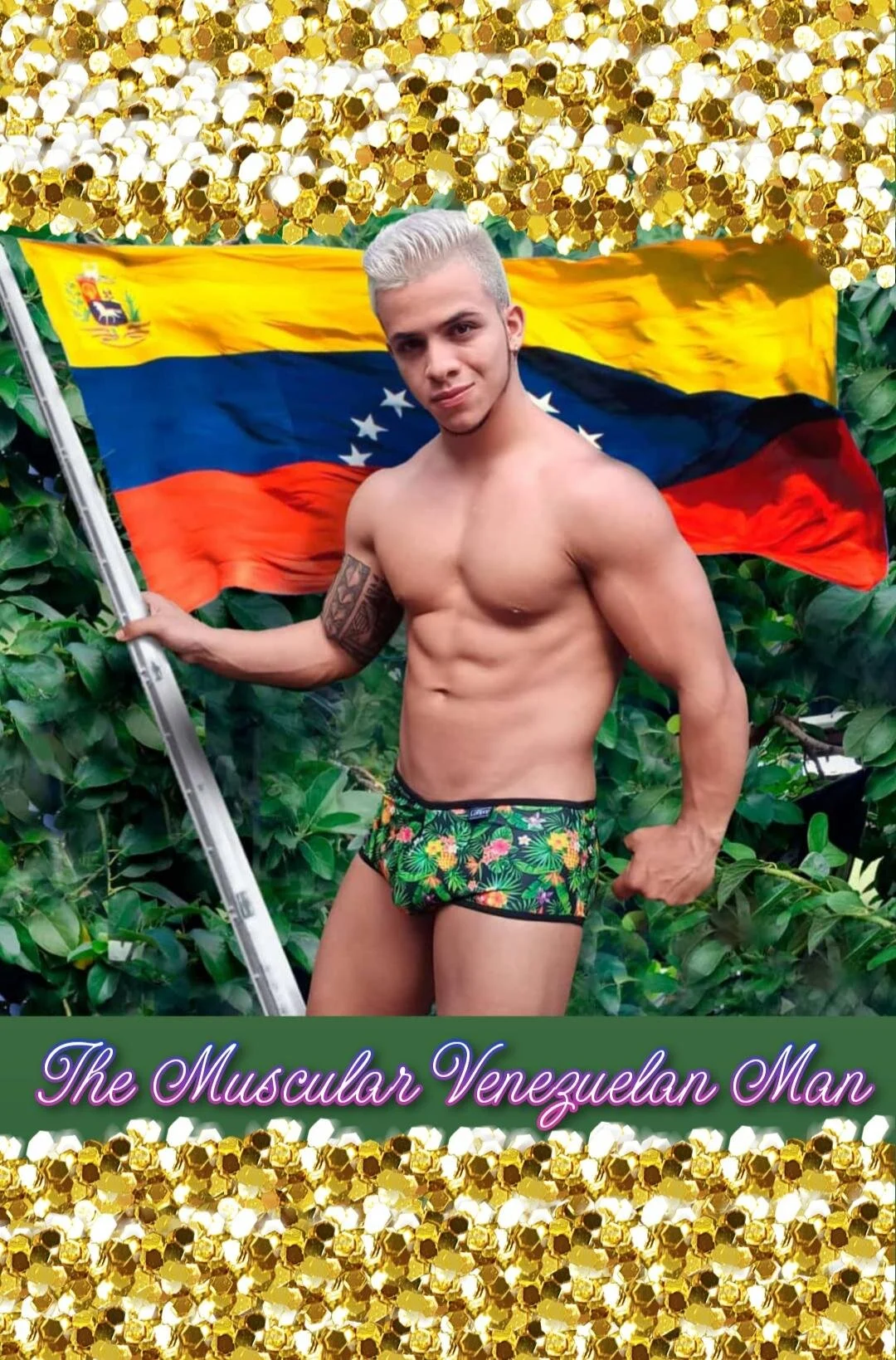 XXX Porn Photo of Nude TheMuscularVenezuelanMan 2